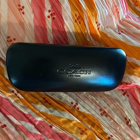 Coach Black Eyeglasses  Sunglasses Case - Picture 1 of 6